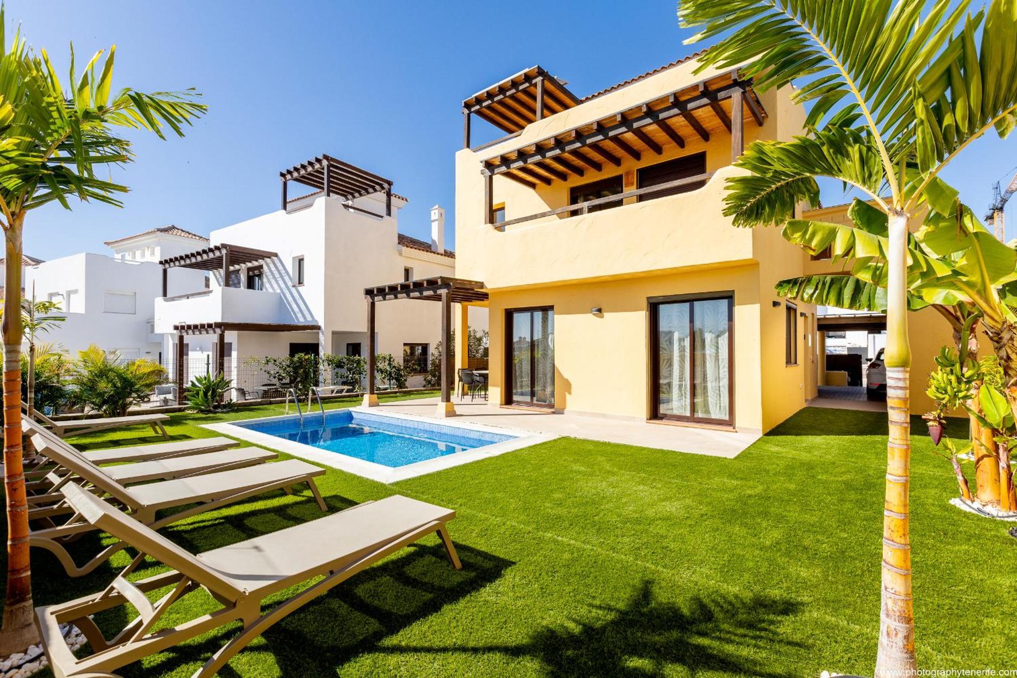 Villa With 4 Bedrooms And Private Heated Pool Сан Мигель Экстерьер фото